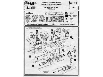 A-1H Skyraider Undercarriage Set - zdjęcie 2