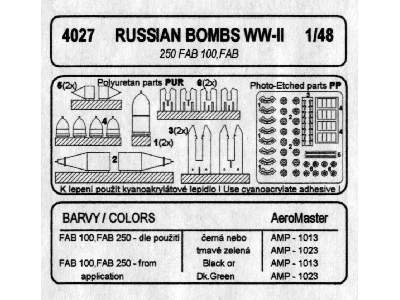 Russian bombs WW II - zdjęcie 2