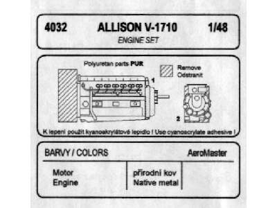Allison V-1710 engine - zdjęcie 2