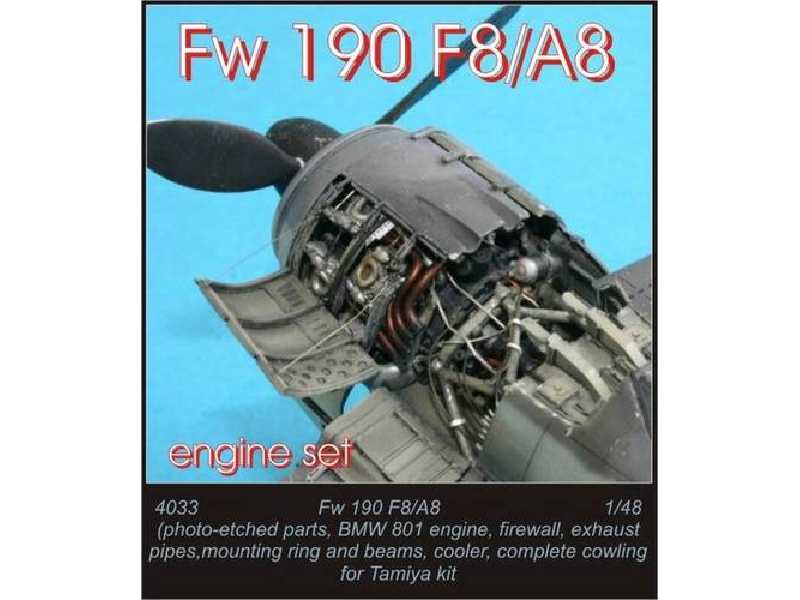 Fw 190 A8 Engine Set - zdjęcie 1