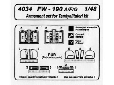 Fw 190A Armament Set - zdjęcie 2