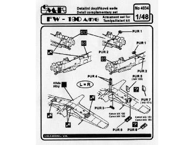 Fw 190A Armament Set - zdjęcie 3