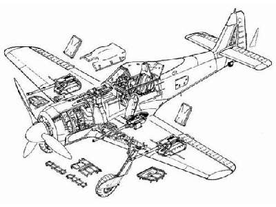 Fw 190 F8 Detail Set - zdjęcie 1