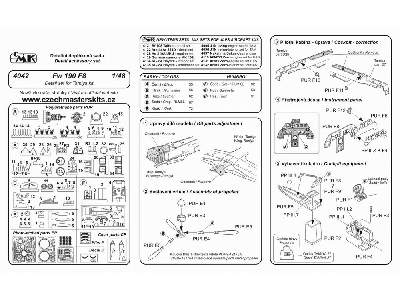 Fw 190 F8 Detail Set - zdjęcie 2