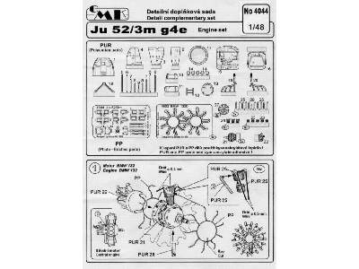 Ju 52/3m Engine Set - zdjęcie 2