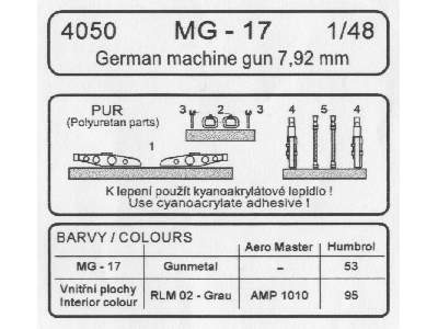 MG-17 machine gun - zdjęcie 2