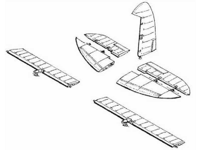 D3A-1 Control surfaces - zdjęcie 1