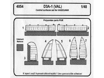 D3A-1 Control surfaces - zdjęcie 2