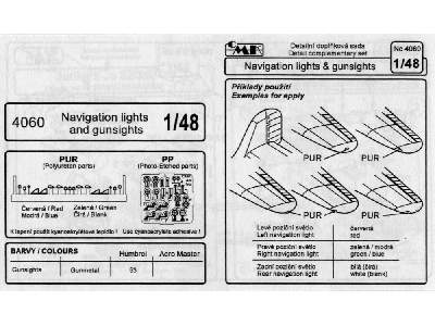 Navigation Light and Gunsights - zdjęcie 2