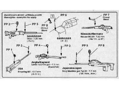 Navigation Light and Gunsights - zdjęcie 3