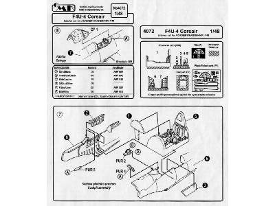 F4U-4 Interior set - zdjęcie 2