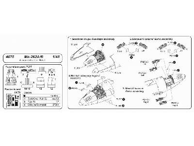 Me 262A/B Armament set - zdjęcie 2