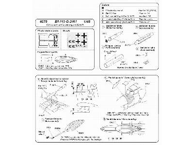 Bf-110 G-2/R-1 Conversion set - zdjęcie 2