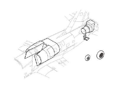 L-39C Air intake set - zdjęcie 1