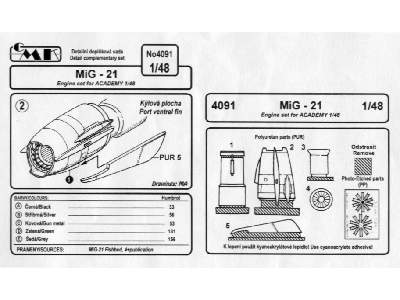 MiG-21 Engine Set - zdjęcie 2