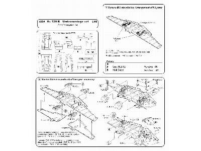 Hs 129B Undercarriage Set - zdjęcie 2