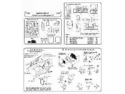 Spitfire Mk.IX Interior Set - zdjęcie 2