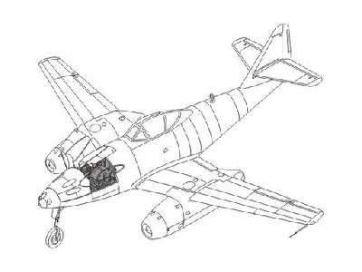 Me 262A-1a/U3 Conversion Set - zdjęcie 1