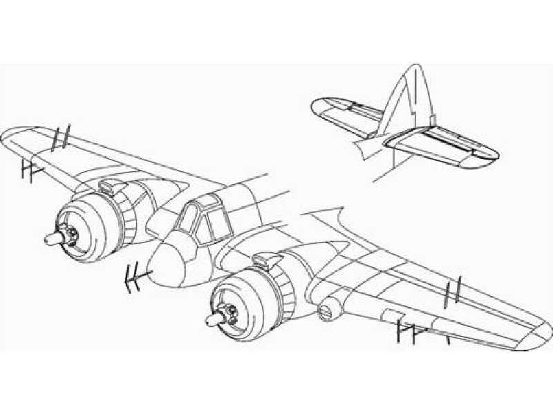 Beaufighter Mk.I.F Conversion Set - zdjęcie 1 Beaufighter Mk.I.F Conversion Set - zdjęcie 1