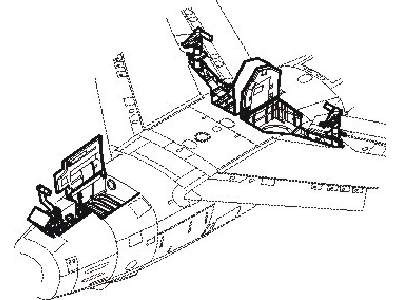 F-86 Sabre Undercarriage Set - zdjęcie 1