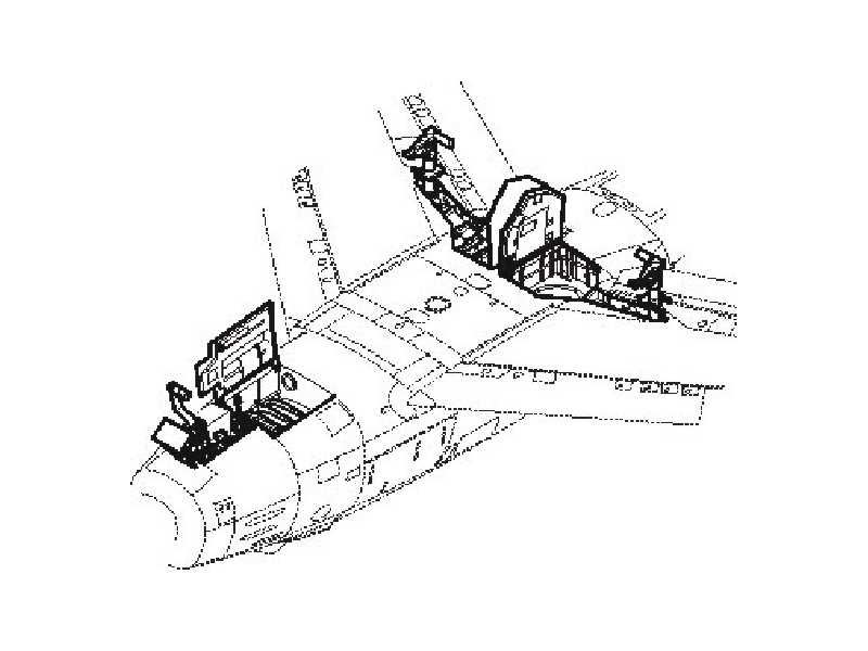 F-86 Sabre Undercarriage Set - zdjęcie 1 F-86 Sabre Undercarriage Set - zdjęcie 1