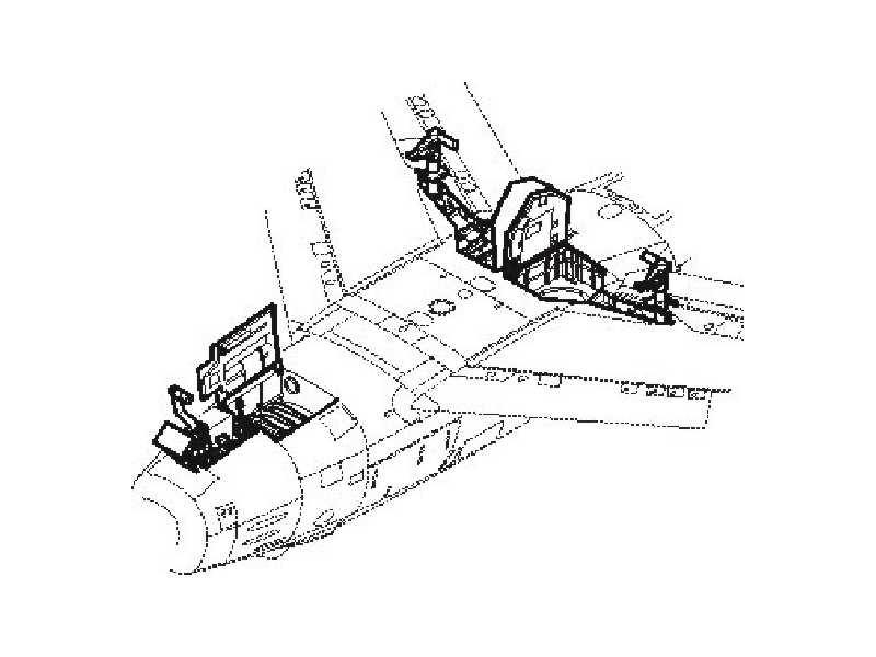 F-86 Sabre Undercarriage Set - zdjęcie 1