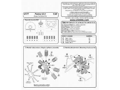 Fokker E.V-engine set - zdjęcie 2