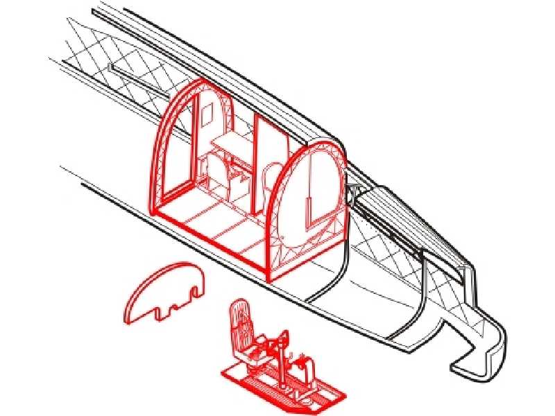 Wellington Mk.Ic - interior set - zdjęcie 1 Wellington Mk.Ic - interior set - zdjęcie 1