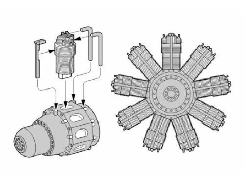 Bristol Pegasus X British radial engine WW II - zdjęcie 1