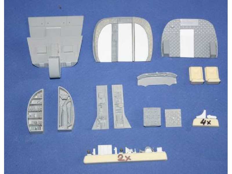 CH-47 Chinook - Interior set for Italeri - zdjęcie 1 CH-47 Chinook - Interior set for Italeri - zdjęcie 1