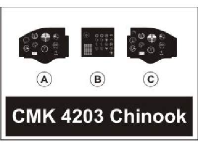 CH-47 Chinook - Interior set for Italeri - zdjęcie 2