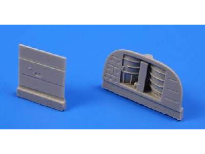 CH-47 Chinook Rear fuselage roof interior for Italeri kit - zdjęcie 1