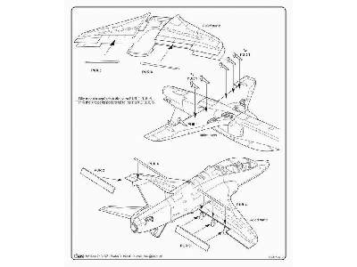 Hawk T.Mk.I - Landing flaps set for Italeri kit - zdjęcie 3