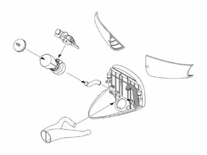 Hughes MD-500D   Engine set for Academy kit - zdjęcie 1