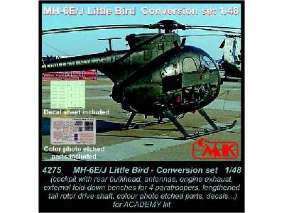 MH-6E/J Little Bird  Conversion set 1/48 for Academy - zdjęcie 1