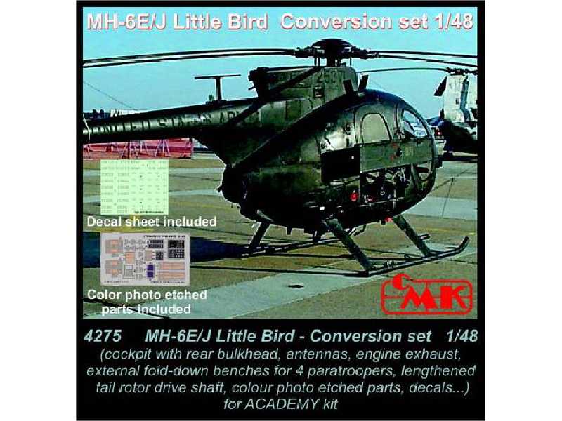 MH-6E/J Little Bird  Conversion set 1/48 for Academy - zdjęcie 1