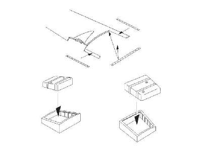 Junkers Ju 88A  Wing fuel tanks 1/32 for Revell kit - zdjęcie 1