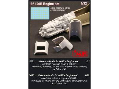 Bf 109E  Engine set for Eduard kit 1/32 - zdjęcie 1