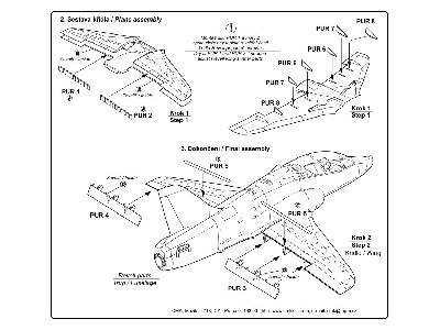 BAe Hawk T.1a  Landing flaps 1/32 for Revell kit - zdjęcie 3