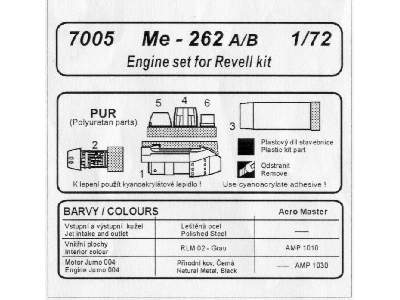 Me 262 Engine Set - zdjęcie 2