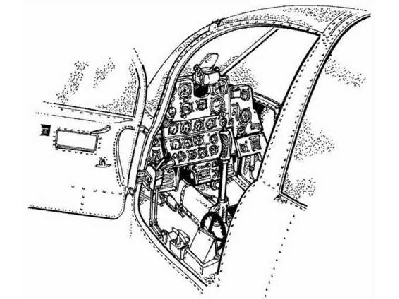 P-39Q Interior Set - zdjęcie 1