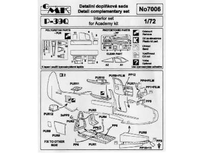 P-39Q Interior Set - zdjęcie 3