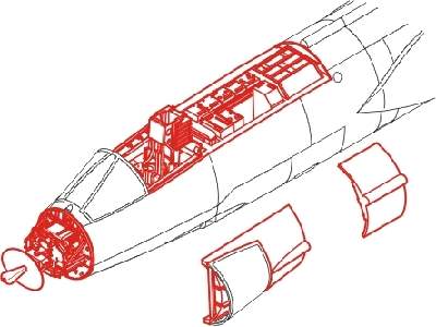 F-104 C Interior Set - zdjęcie 1