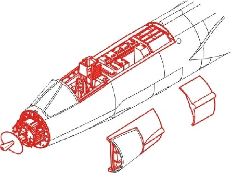 F-104 C Interior Set - zdjęcie 1