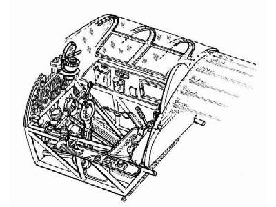 Hurricane Mk.II Interior Set - zdjęcie 1