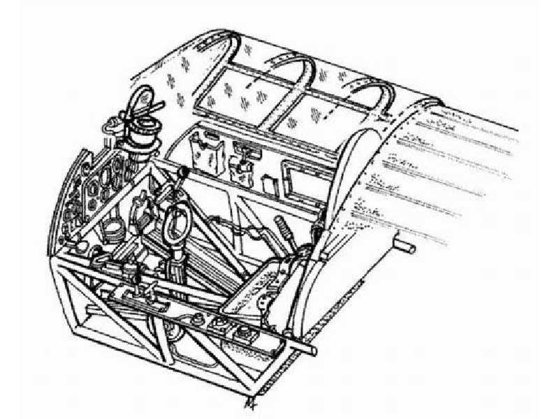 Hurricane Mk.II Interior Set - zdjęcie 1 Hurricane Mk.II Interior Set - zdjęcie 1