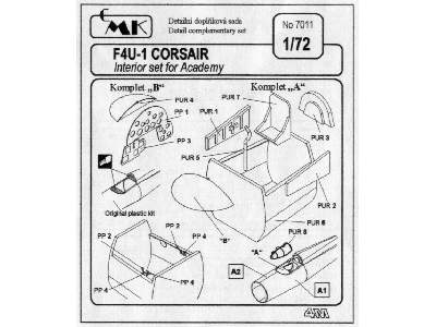 F4U-1 Corsair Interior set - zdjęcie 3