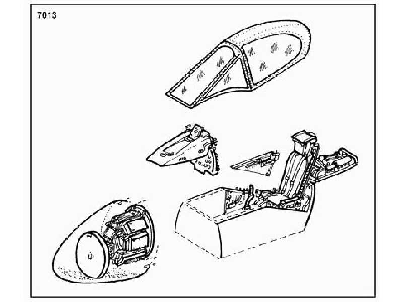 F4D-1 Interior details - zdjęcie 1