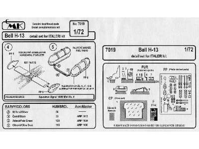 Bell H-13 Detail Set - zdjęcie 3