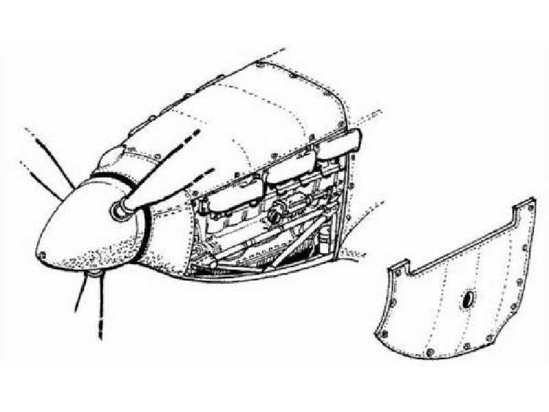 Hurricane Mk.II Engine Set - zdjęcie 1